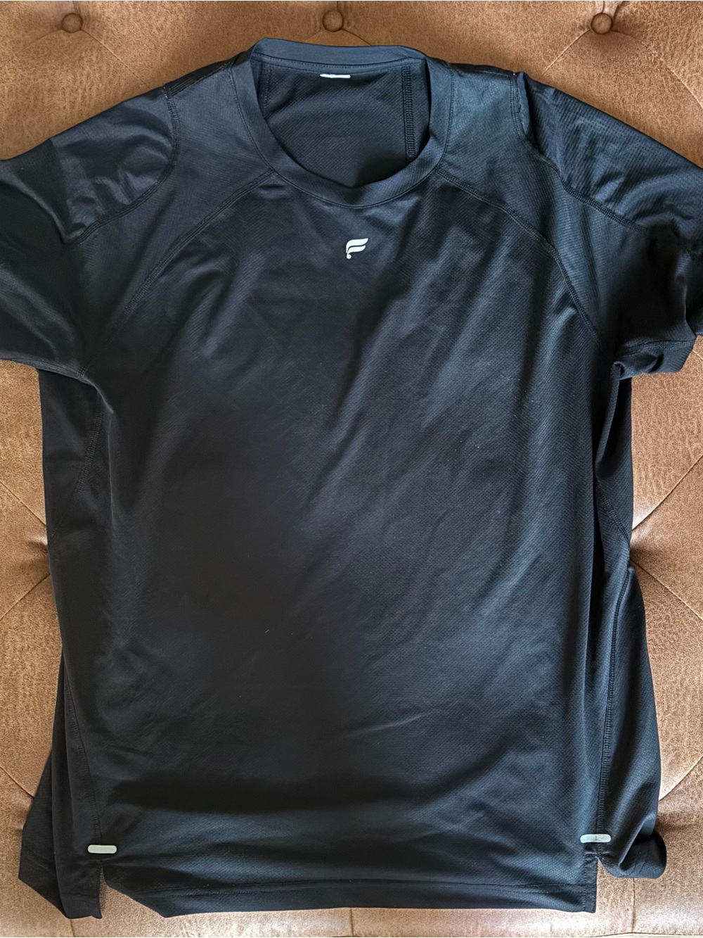 Men's Fabletics “The O2” Black Performance Tee. Large. Excellent condition! - Picture 3 of 9